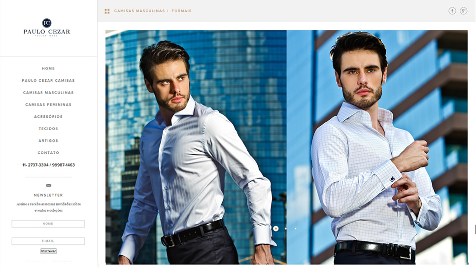 Layout Home - PC Camisas